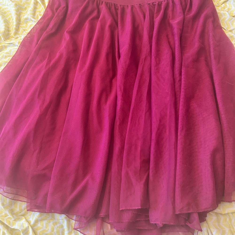 Torrid Vibrant Magenta A-Line Skirt